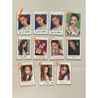 現貨 ITZY NBD 小卡 LIA 彩領 NO BAD DAYS 拍立得 崔智壽 李彩領