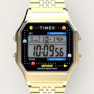 “Timex” TIMEX × PAC-MAN T80 數位金 34mm