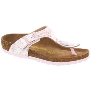 BIRKENSTOCK 勃肯 / 童鞋Gizeh / 合成皮 / 白底小花