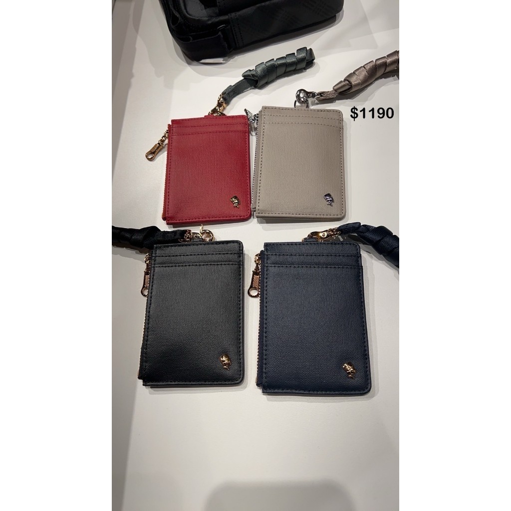 PORTER紅色識別證零錢套$1190｜蝦皮代開發票
