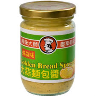 泰國 CHEF'S CHOICE Golden Bread Spread 大蒜醬-強味 220g