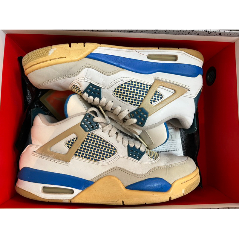 AJ最後的浪漫 air jordan 4 retro us8.5 北卡藍