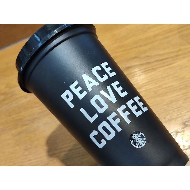 starbucks 星巴克 Peace love coffee kermit 杯 咖啡杯 環保杯 杯子