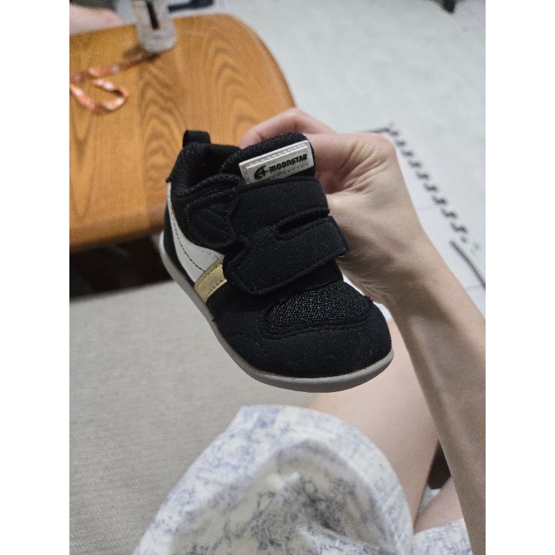 日本moonstar嬰兒學步鞋12.5公分（八成新多）