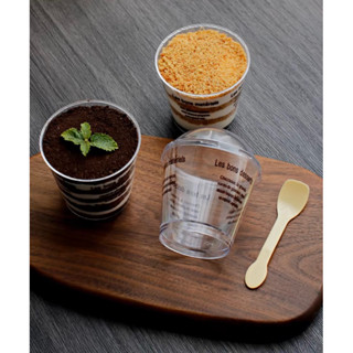 一次性加厚杯子慕斯杯帶蓋布丁杯透明塑料杯