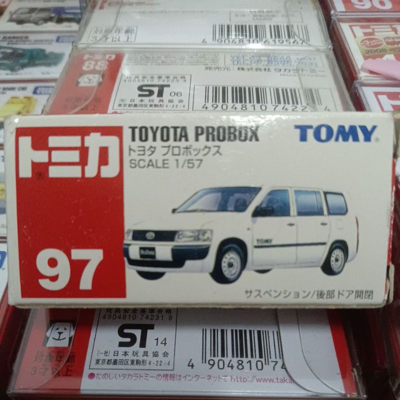 TOMICA  NO.97絕版舊藍標TOYOTA PROBOX