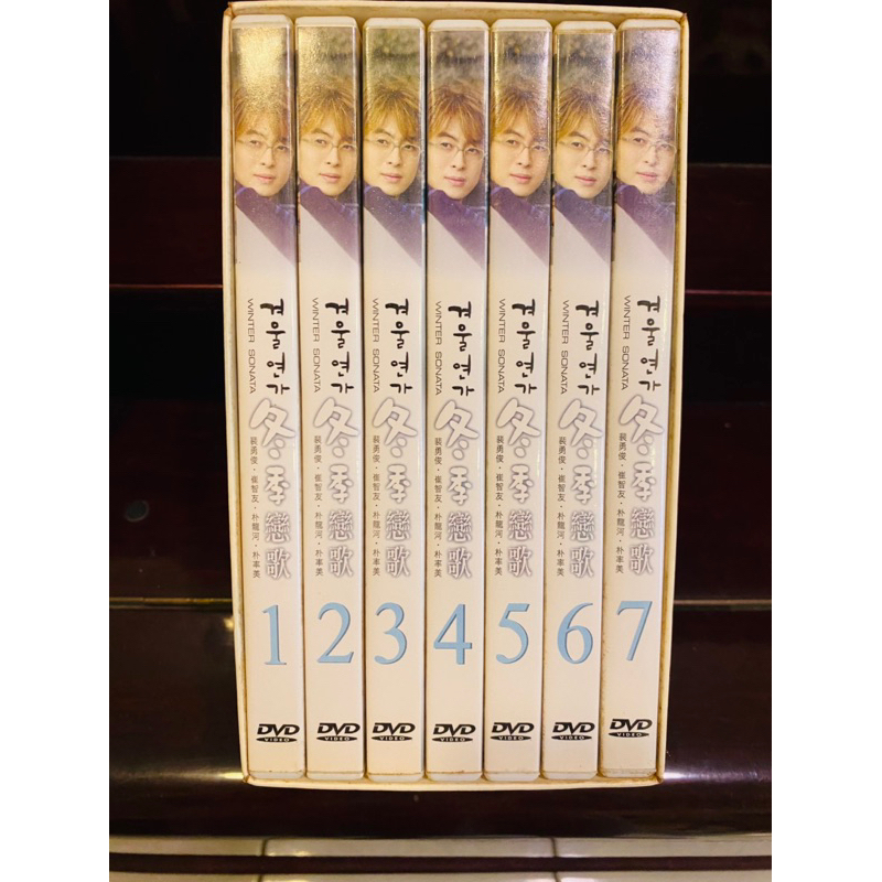 二手-冬季戀歌DVD 雙語發音共28集