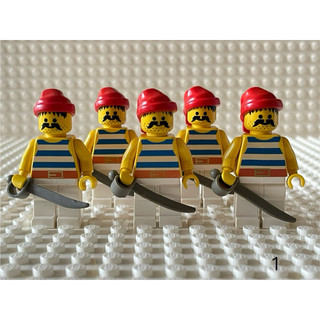 LEGO樂高 海盜系列 絕版 二手 6286海盜 人偶