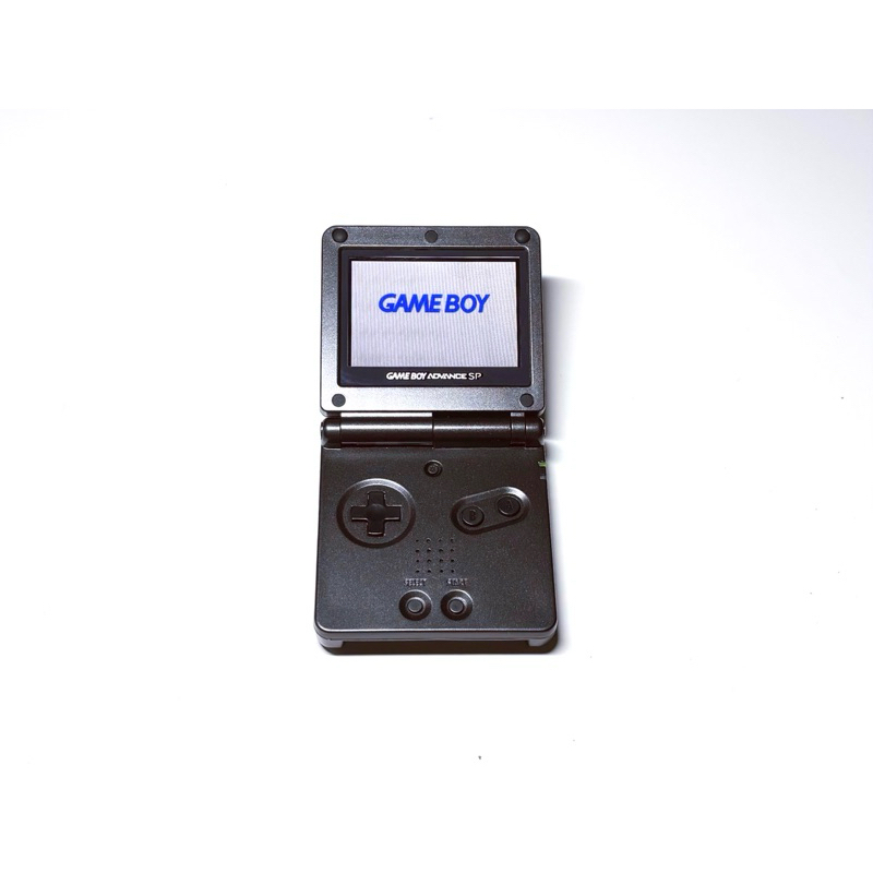 【勇者電玩屋】GBA正日版-GBA SP 黑色款（AGS-101高亮版內裝）外殼翻新