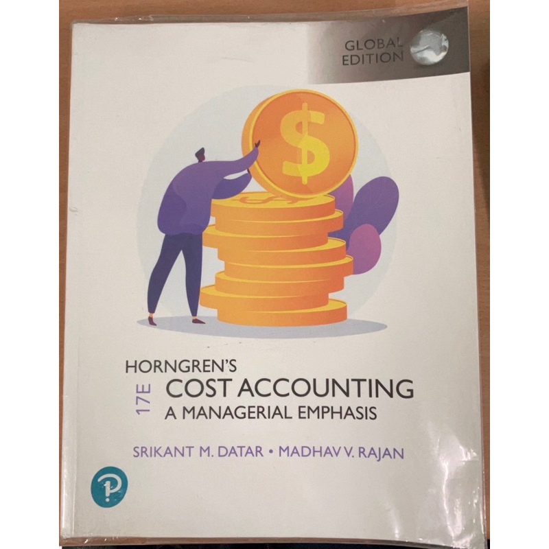 HORNGREN'S COST ACCOUNTING：A MANAGERIAL 成本與管理會計（近全新