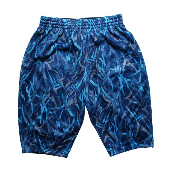 CLOT X Madsaki Alienegra Double layer 陳冠希 著用 藍荊棘呼吸 透氣網 短褲/M