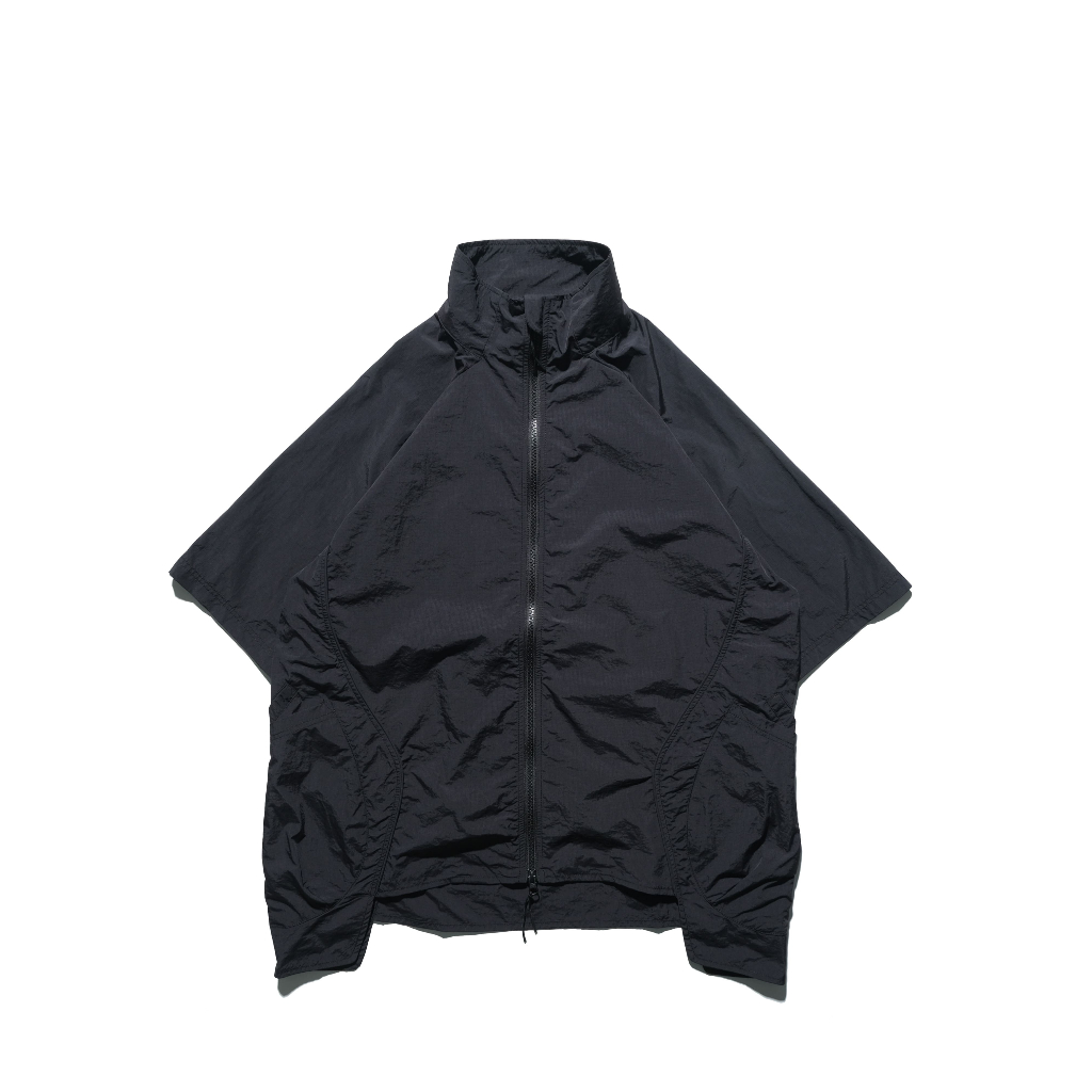 nihongdao ● OCTO GAMBOL - TYPE OF SCALE Zip Shirt (黑色)