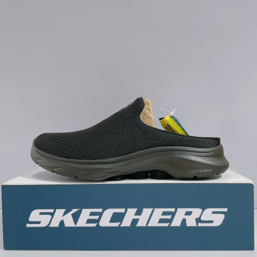 SKECHERS GO WALK 7 女生 黑色 舒適 透氣 輕量 休閒 運動 懶人鞋 穆勒鞋 125224BBK