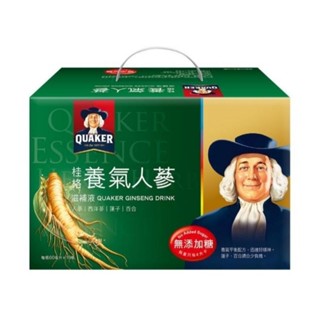 桂格 無糖養氣人參禮盒60mlx19入禮盒202604