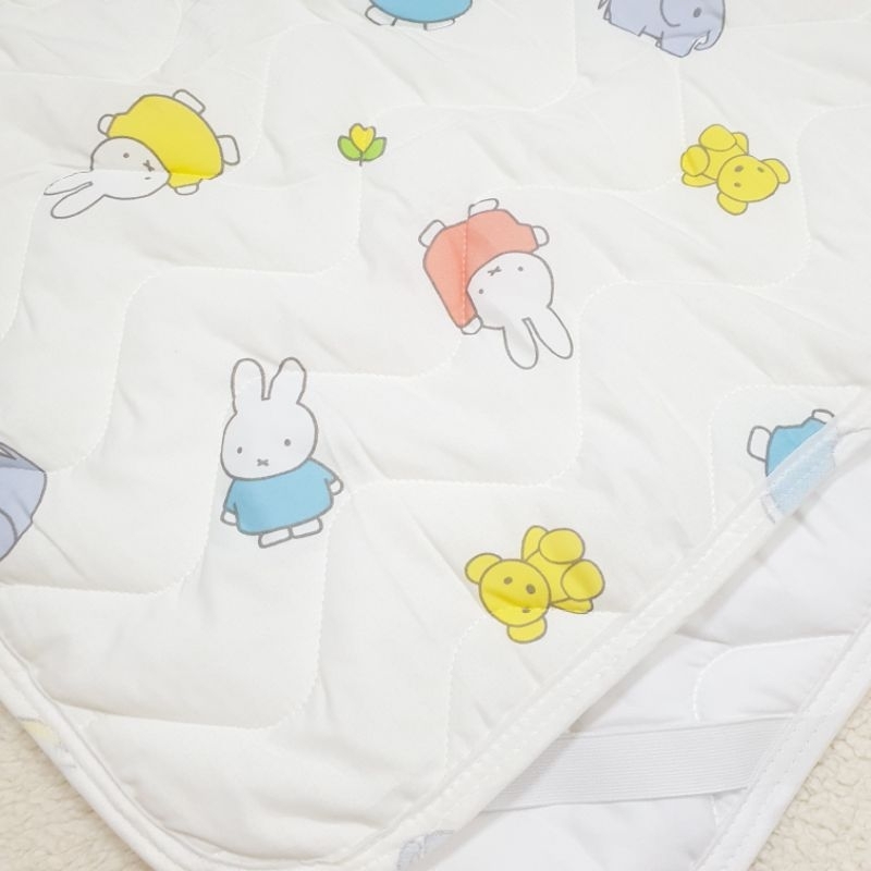 日本【Miffy】米飛兔 幼稚園午睡墊 嬰兒床墊套床包 70*120cm