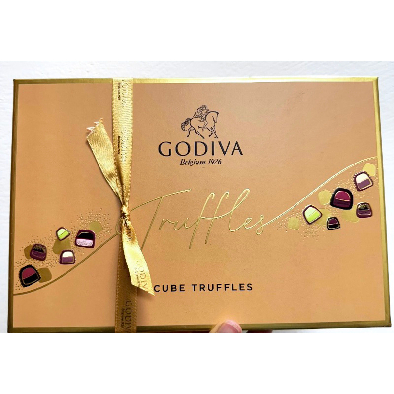 Godiva Cube立方松露巧克力禮盒24顆裝 附提袋 送禮 母親節 情人節