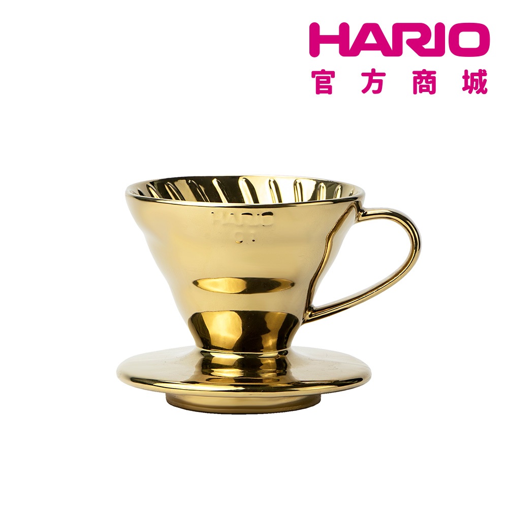 【HARIO】V60鈦金磁石濾杯 01/02 VDC-01-GO-TW / VDC-02-GO-TW【HARIO】