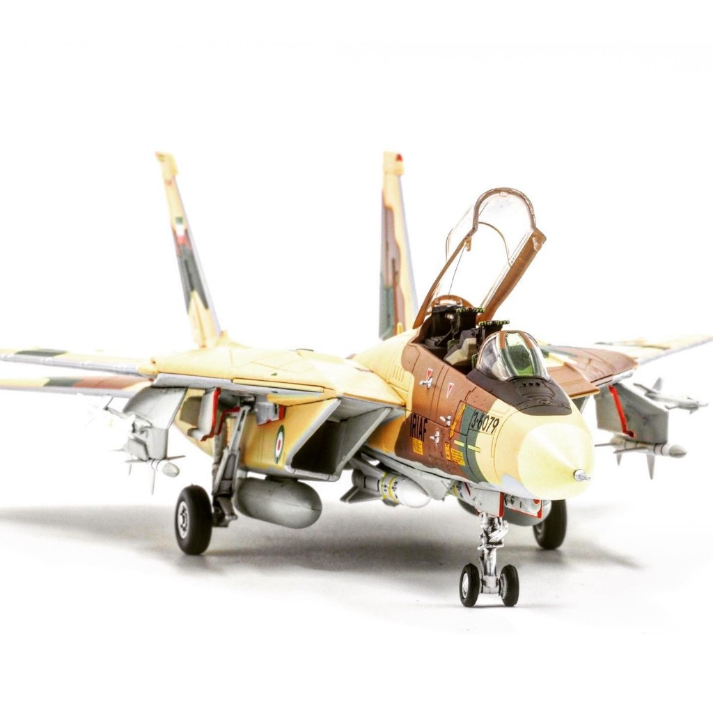 &lt;玩具基地&gt; 1/72 Calibre Wings 伊朗貓 F-14 現役 金屬完成品