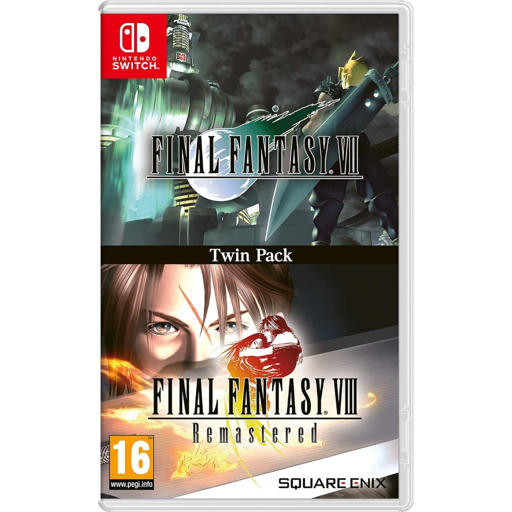 任天堂 NS Switch 太空戰士 最終幻想 FINAL FANTASY VII&amp;VIII 7+8 合輯日英文歐版