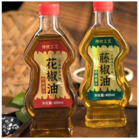 百寶店 花椒油 藤椒油 400ml 四川漢源花椒油特麻正宗藤椒油麻油涼拌菜調料麻辣燙調味品批發