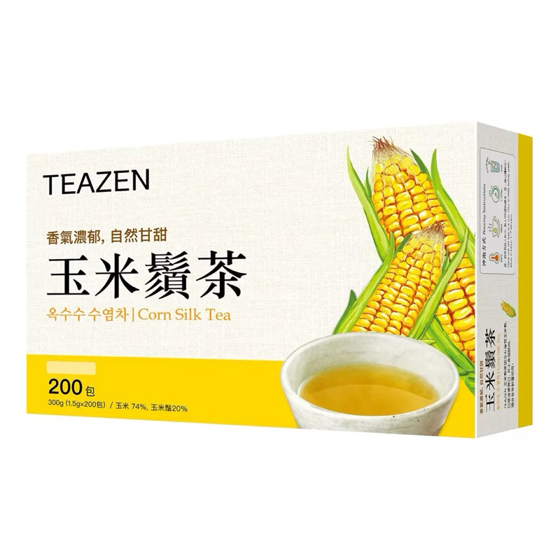 好市多 Teazen 玉米鬚茶 1.5公克 X 200包