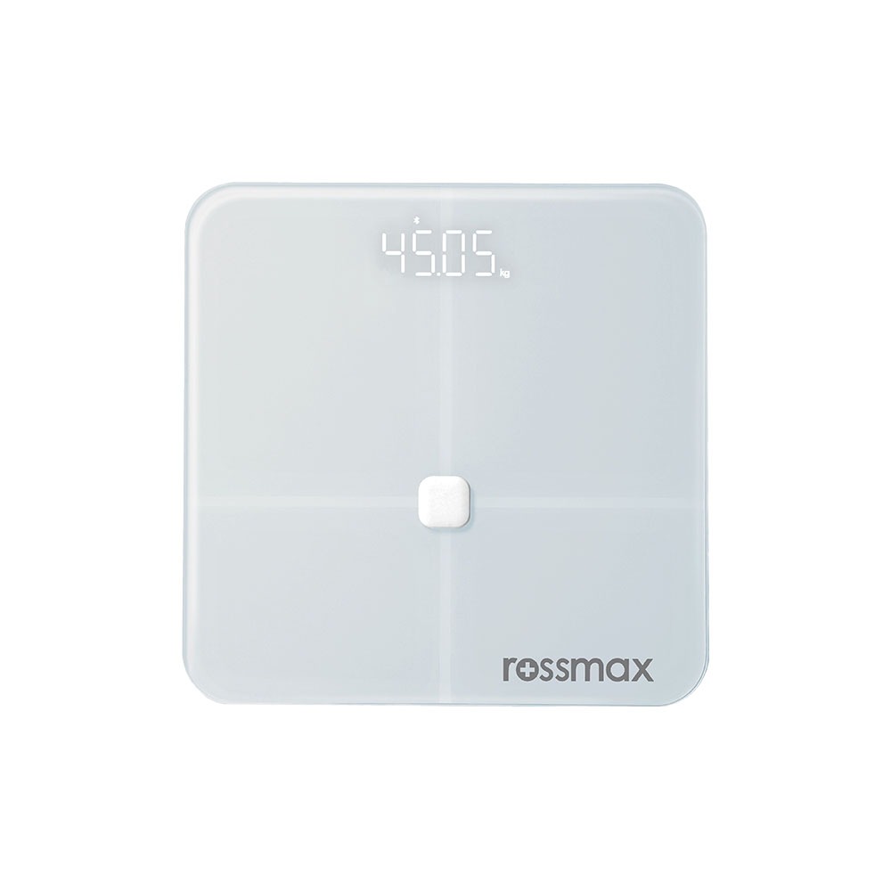 ROSSMAX 藍牙體重體脂計 WG260 白《日藥本舖》