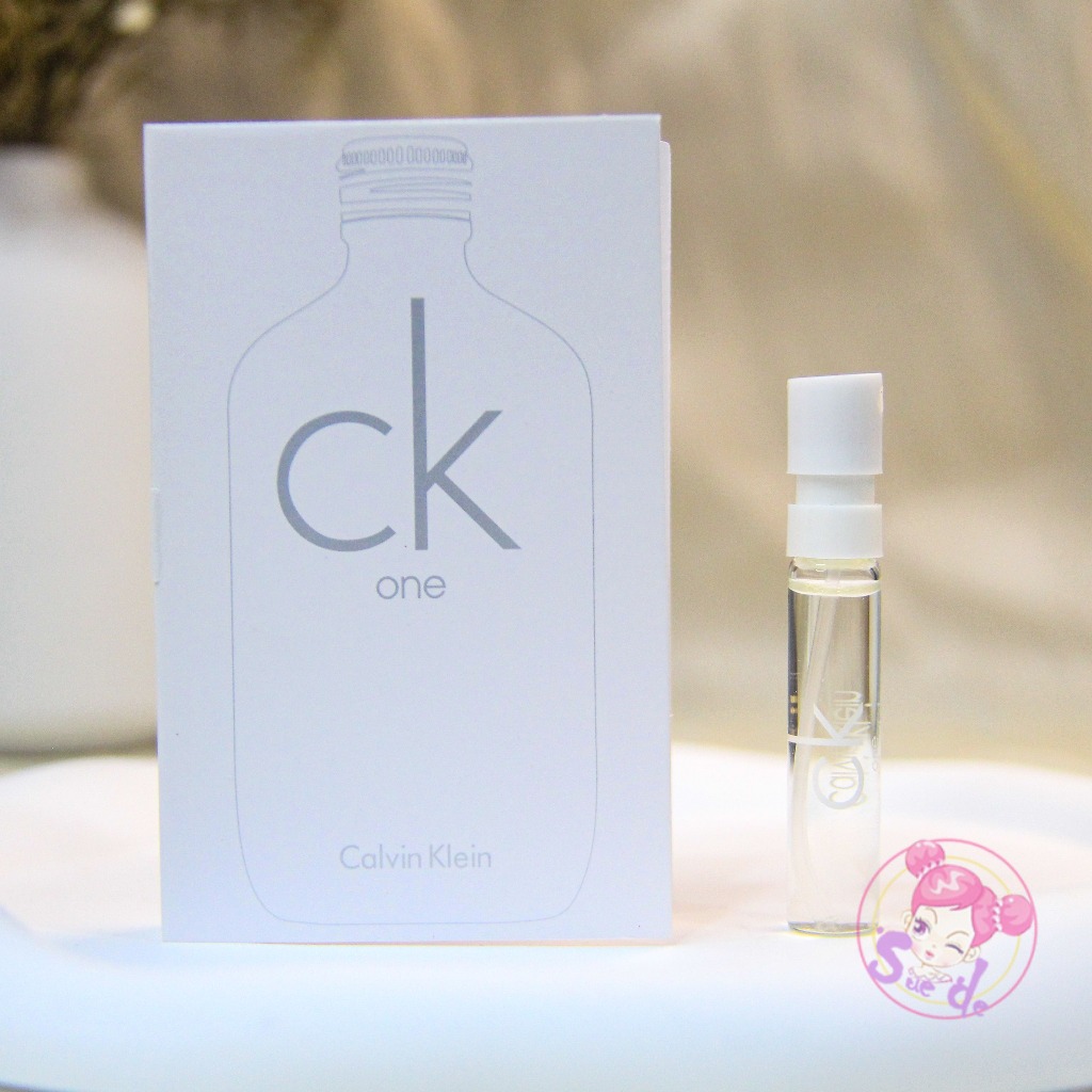 Calvin Klein 卡文克萊 唯一 CK One 中性淡香水 2ml 全新 原版試管香水 隨身噴瓶