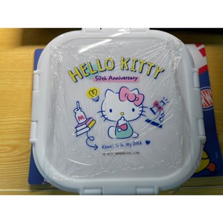 (現貨)夢時代來店禮hello kitty玻璃餐盒(附收納袋)