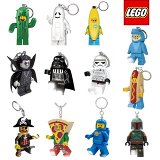 全新 LEGO 樂高 LED 鯊魚人 仙人掌 幽靈 黑武士 風暴兵 海盜船長 星際大戰 鑰匙圈 手電筒 裝扮人偶 白兵