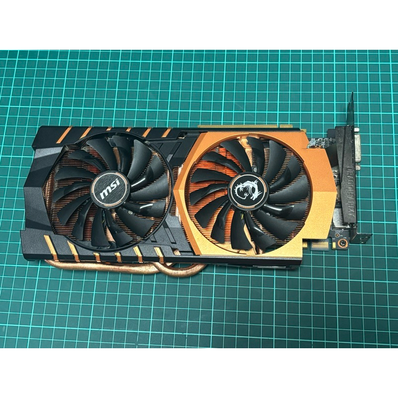 MSI GTX970 gold edition微星970黃金版 MS-V316 顯示卡