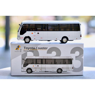 【六四分之一】TINY 微影｜P33 TOYOTA COASTER B59 中型巴士｜合金模型車