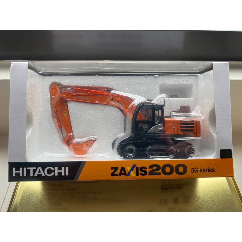 HITACHI 日立 ZAXIS 200-5G series ZX200-5G 合金 怪手挖土機模型 1:50 1/50