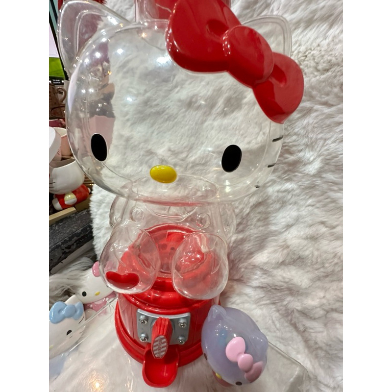 日本進口Hello Kitty大型的扭蛋機擺飾展示品釋出