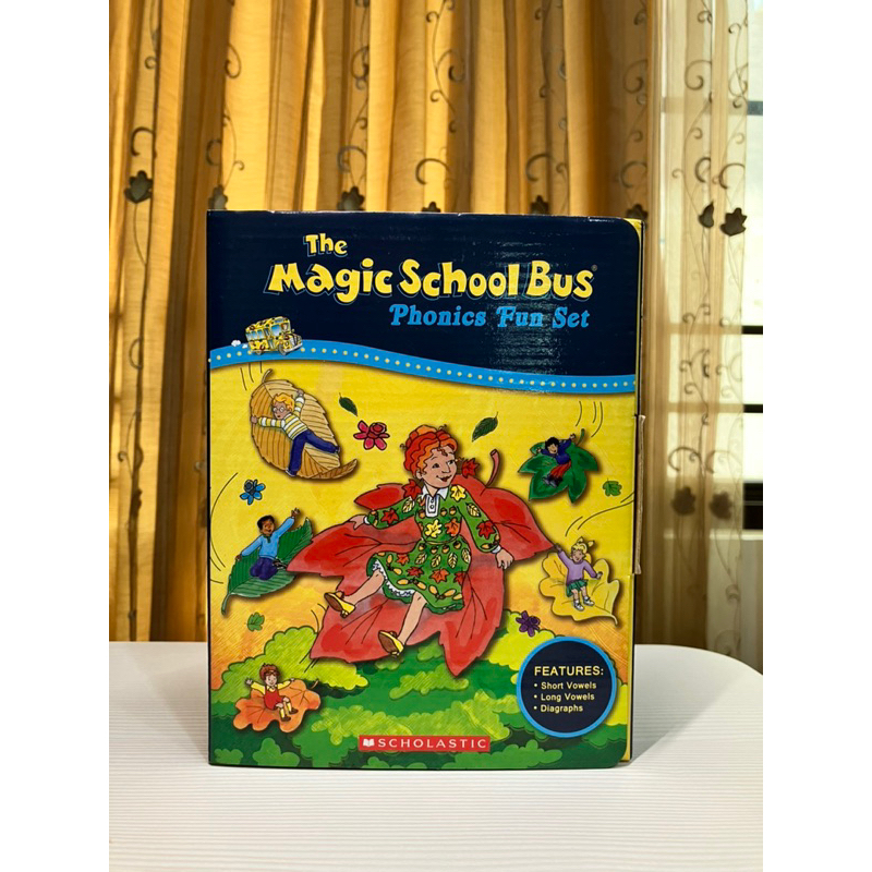 (二手書）The magic school bus phonics fun set 含CD