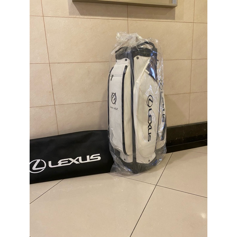 全新原廠 Lexus x OMNIX golf高爾夫球袋球袋輕量化（防刮、防水材質）