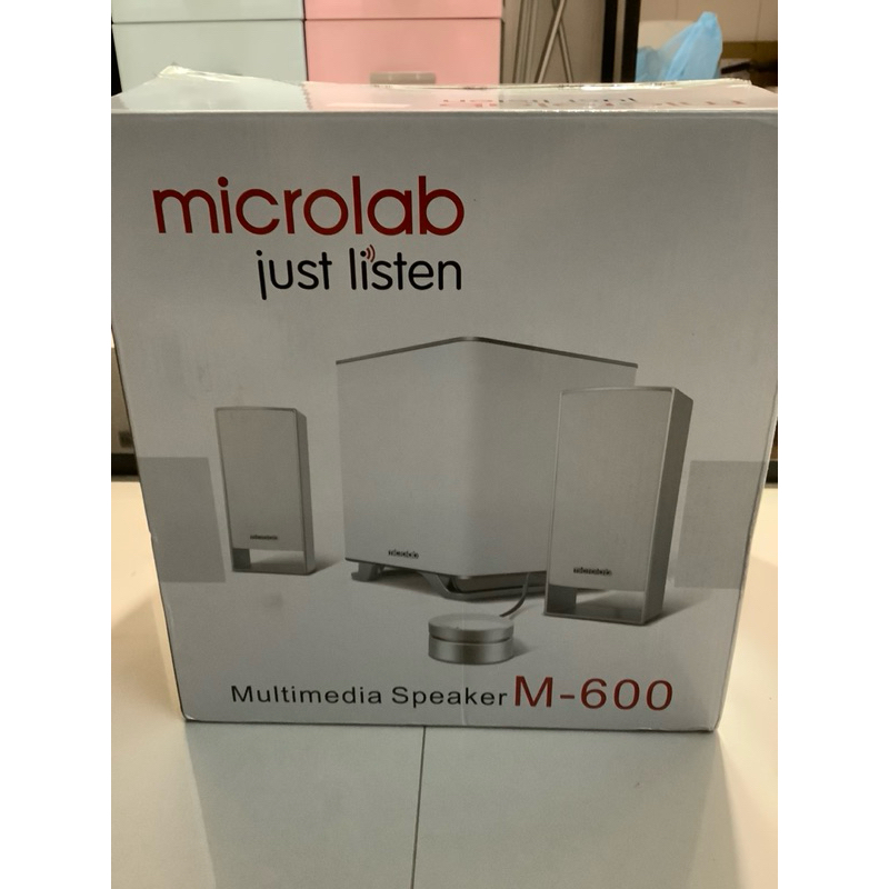 《二手》 Microlab M-600 多媒體音箱系統 2.1聲道