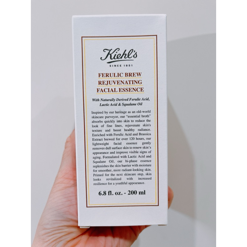 Kiehl's契爾氏 專櫃正貨超活酵青春精釀露200ml