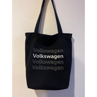 Volkswagen福斯｜二手帆布側背包｜黑色
