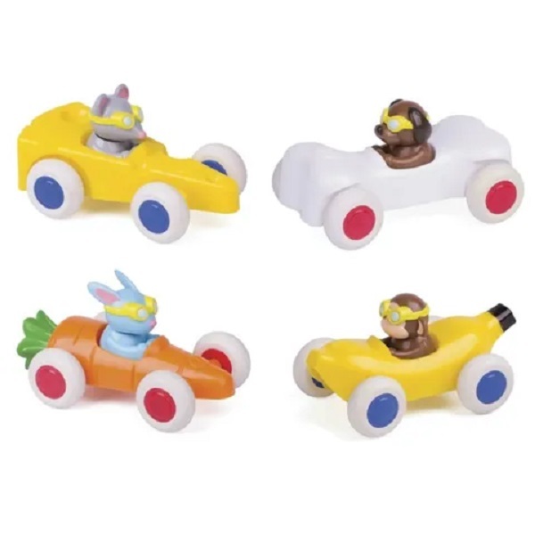 瑞典Viking Toys維京玩具-動物賽車【贈品】【安琪兒婦嬰百貨】