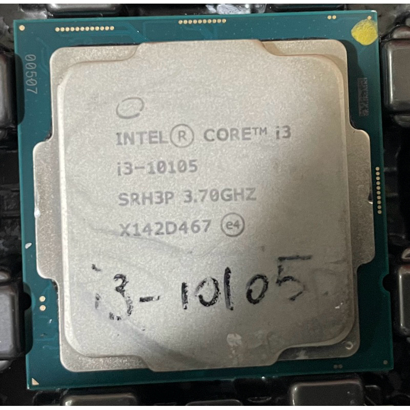 Intel Core i3-10105 3.7G 4.4G /6M 4C8T 模擬八核 1200處理器