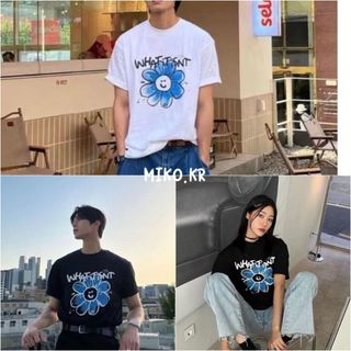 Mark Gonzales 花朵短袖 大花短袖 短T 短踢 小天使 whatitisnt 小飛人 天使小哥 韓國代購