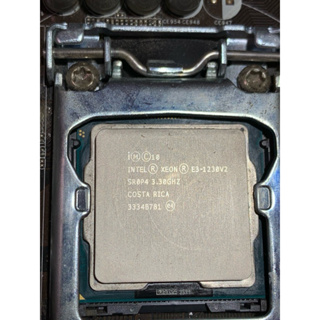 英特爾intel XEON E3 1230 V2 CPU 4C8T