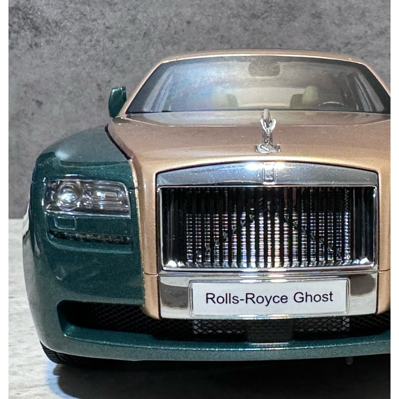 【Kyosho】1/18 Rolls-Royce Ghost  金綠 1:18 模型車