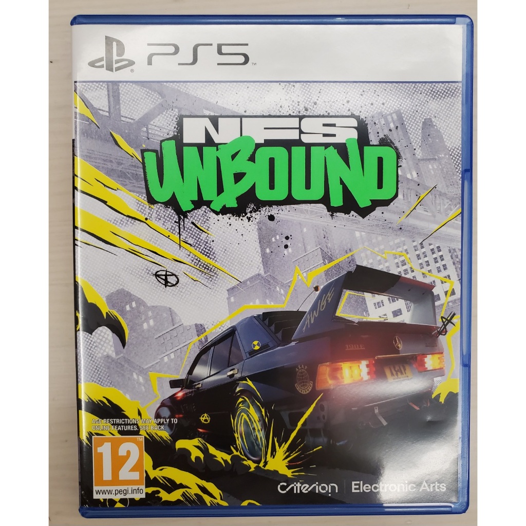 ＜二手良品＞ PS5 極速快感 桀驁不馴 支援中文 NFS Unbound