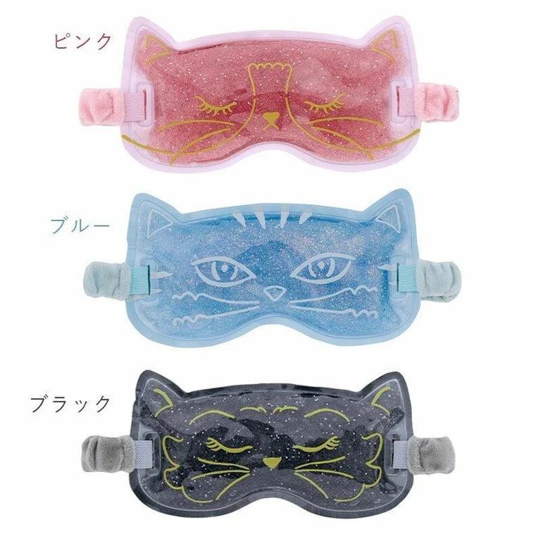 日本空運進口夏日必備2款🧊貓咪涼感凝膠枕及眼罩1️⃣CDFètendue凝膠枕2️⃣Petit Minette眼罩