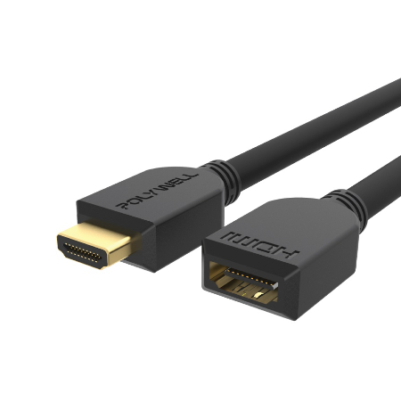 POLYWELL HDMI延長線 2.0版 公對母 15公分~3米 4K 60Hz HDMI 工程線
