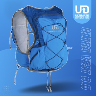 【Ultimate Direction美國】Ultra Vest 6.0 越野跑背心 男 UD藍｜馬拉松跑步水袋背心