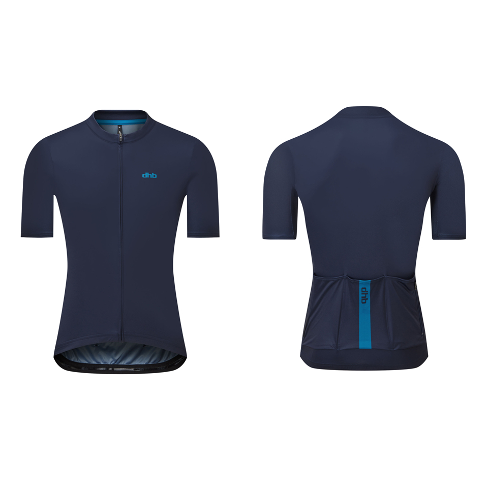 [曾都督] 英國 dhb Classic Short Sleeve Jersey 經典短袖車衣-海軍藍