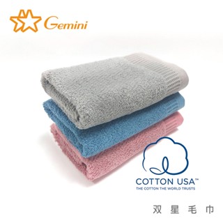 【雙星毛巾Gemini】臺灣製美國棉 GEMINI抗菌機能系列-毛巾｜長效抑菌｜防黴消臭｜防疫小物推薦