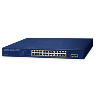 普萊德[GS-2210-24P2S]L2 24x1G PoE加2x1G SFP 光纖乙太網路供電交換器
